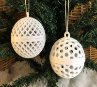 Ornament Containers (Open) 3D model