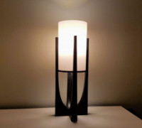 Mid Century Table Lamp 3D model
