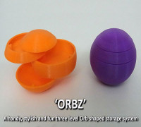 ORBZ -  A mutli-layerd orb shaped storage solution 3D model