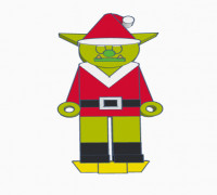 Flatminis Continued - The Grinch 3D model
