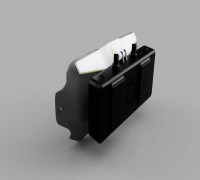 DJI FPV Goggles - Walksnails HDZero mount 3D model