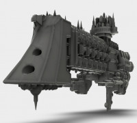 Dauntless-Class Light Cruiser- Warhammer 40K 3D model