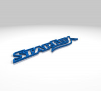 Starfox Logo 3D model