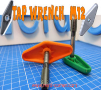 TAP WRENCH M12 3D model