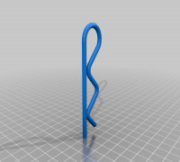 R pin 3D model