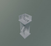 Miniature Tower 3D model