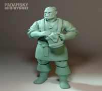 Orc Bartender 3D model