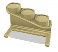 Christmas telight stand 3D model
