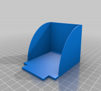 EFTPOS Thermal Roll Holder 3D model