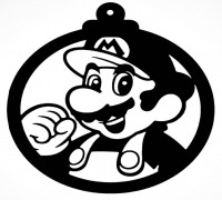 Mario Ornament 3D model