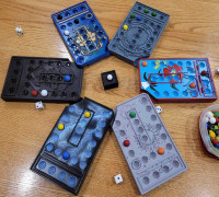 Modular Tock Game Board 3D model