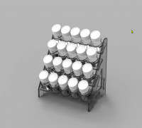 Paint Holder 3D model