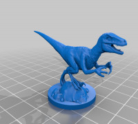 Velociraptor 25mm  3D model