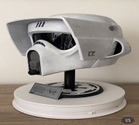 Imperial Helmet Stand 3D model