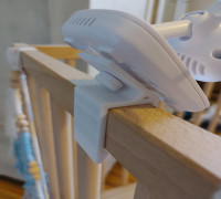 Ikea Babybed Camera mount 3D model