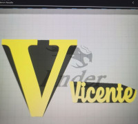 Vincent ornament 3D model