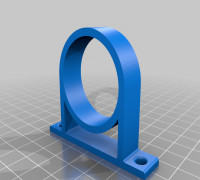 Small DC Motor Housing 3D model