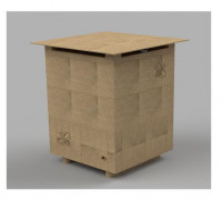 SINGLESS BEE HIVE (MEDIUM) - EMBRAPA MODEL 3D model