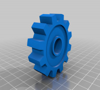Single Gear  3D model