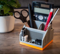 Rugged Desktop Organizer 3D model