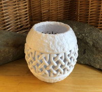 Celtic Knot Round Bowl 3D model