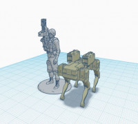 Aliens Kitbash: USCM "Good Boy" 3D model