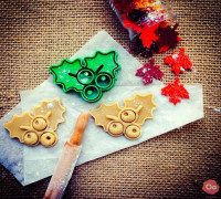 Mistletoe Cookie Cutter 3D model