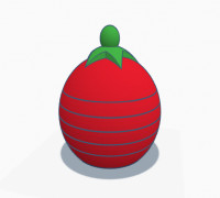 Tomato coasters 3D model