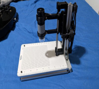 Plugable USB Microscope Adjustable Rigid Arm 3D model