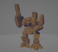 DA-13 Dakota Mecha 3D model