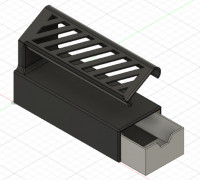 Watch Stand with Drawer 3D model