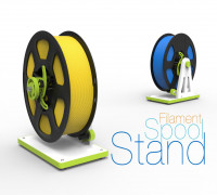 Filament Spool Stand 3D model