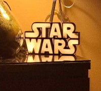Lampe Star Wars 3D model