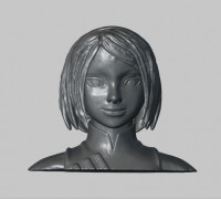 Sakura Bust 3D model