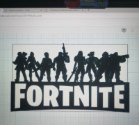 fortnite table 3D model