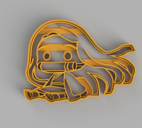 NEZUKO CHIBI CUTTER COOKIE 3D model