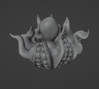 Octopus 3D model