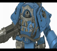 Alpha Centuri Contemptuous Robot 3D model
