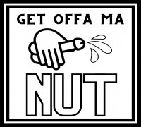Get Offa Ma NUT Coaster 3D model