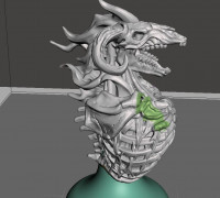 Skull Chess Remix 3D model