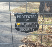 Protected Sign 3D model