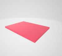 Car garage simple 2 part 3D model