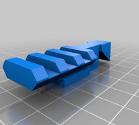 SKS Red Dot Low Mount 3D model