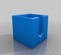Post-it Note Holder 3D model