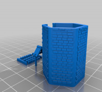 castle tower 3D model