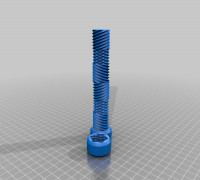 2 way screw 3D model