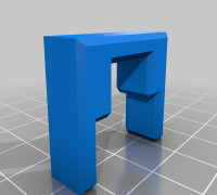 linear rail centering jig for 2020 profile 3D model