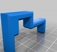 linear rail centering jig for 2040 profile 3D model