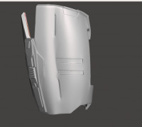 Separated Thigh  3D model