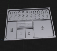 Carson City Player mat 3D model